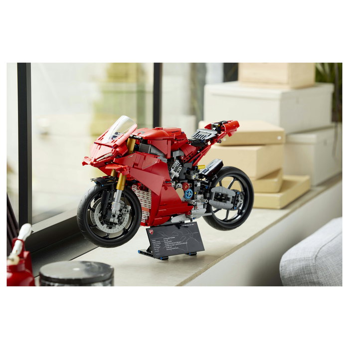 LEGO 42202 Technic Ducati Panigale V4 S Moto de Construcción para Adultos - 1604 Piezas - Modelo Réplica de Motorrad LEGO 42202 Technic Ducati Panigale V4 S Moto de Construcción para Adultos - 1604 Piezas - Modelo Réplica de Motorrad