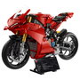 LEGO 42202 Technic Ducati Panigale V4 S Moto de Construcción para Adultos - 1604 Piezas - Modelo Réplica de Motorrad
