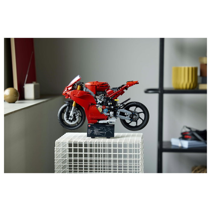 LEGO 42202 Technic Ducati Panigale V4 S Moto de Construcción para Adultos - 1604 Piezas - Modelo Réplica de Motorrad LEGO 42202 Technic Ducati Panigale V4 S Moto de Construcción para Adultos - 1604 Piezas - Modelo Réplica de Motorrad