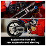 LEGO 42202 Technic Ducati Panigale V4 S Moto de Construcción para Adultos - 1604 Piezas - Modelo Réplica de Motorrad