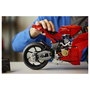 LEGO 42202 Technic Ducati Panigale V4 S Moto de Construcción para Adultos - 1604 Piezas - Modelo Réplica de Motorrad