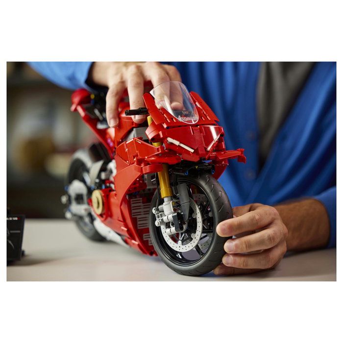 LEGO 42202 Technic Ducati Panigale V4 S Moto de Construcción para Adultos - 1604 Piezas - Modelo Réplica de Motorrad LEGO 42202 Technic Ducati Panigale V4 S Moto de Construcción para Adultos - 1604 Piezas - Modelo Réplica de Motorrad