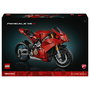 LEGO 42202 Technic Ducati Panigale V4 S Moto de Construcción para Adultos - 1604 Piezas - Modelo Réplica de Motorrad