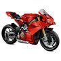 LEGO 42202 Technic Ducati Panigale V4 S Moto de Construcción para Adultos - 1604 Piezas - Modelo Réplica de Motorrad