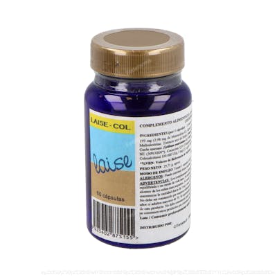 LAISE Laise-Col 60 Cápsulas con Levadura Roja de Arroz y Coenzima Q10 para el Colesterol