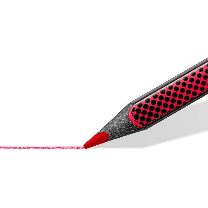 Staedtler Norix Lápices de Colores Surtidos con Mango Antideslizante, 24 Unidades Staedtler Norix Lápices de Colores Surtidos con Mango Antideslizante, 24 Unidades