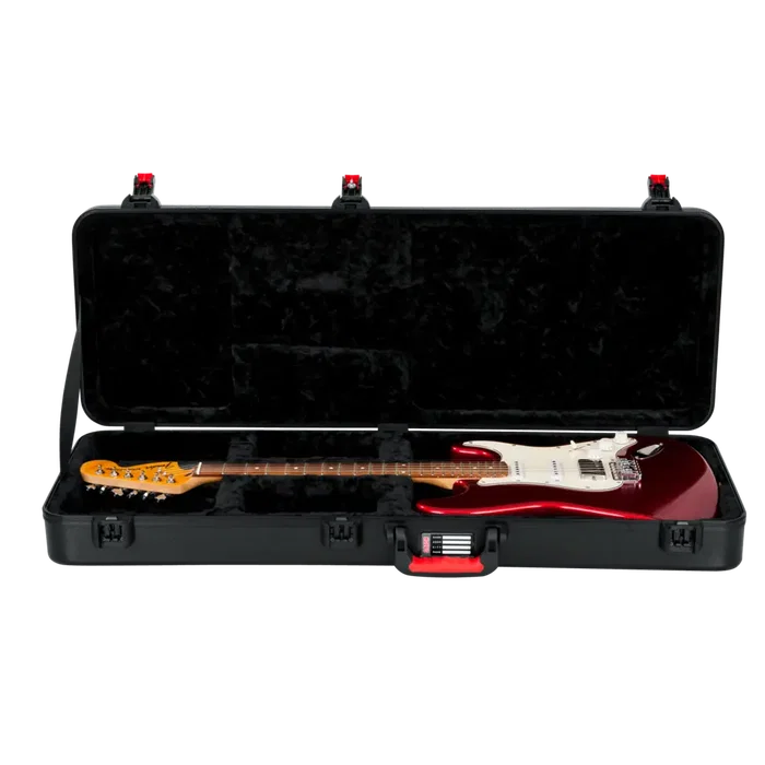 Gator Estuche rígido moldeado TSA ATA para guitarra eléctrica - Negro