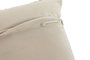 DKD Home Decor Set de 2 Cojines de Algodón Blanco Roto Hechos a Mano