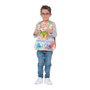 My Other Me Disfraz Yo Quiero Ser Mamá/Papá con Chaleco, Muñeco Bebé y Accesorios, Azul, Talla 5-7 años