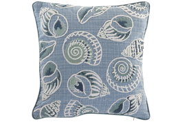 DKD Home Decor Cojín Chenilla Azul 45x10x45