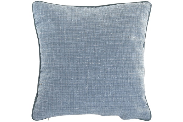 DKD Home Decor Cojín Chenilla Azul 45x10x45 DKD Home Decor Cojín Chenilla Azul 45x10x45