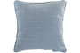DKD Home Decor Cojín Chenilla Azul 45x10x45
