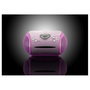 Lenco SCD-24 Radio FM Digital con Reproductor CD y Pantalla Rosa