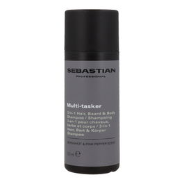 Sebastian Multi-Tasker 3 in 1 Champú para Barba, Cuerpo y Cabello 50 ml