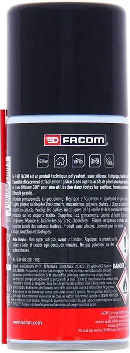 Facom F-101 Lubricante Penetrante Antihumedad Fórmula Pro+ Dispensador 150 ml