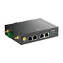 D-Link DWM-530-T Router Industrial VPN 4G LTE Móvil Wi-Fi con 4 Antenas, Montaje Carril DIN, Negro, 300 Mbps, Dual SIM, MicroSD