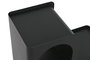 DKD Home Decor Mesita Auxiliar Metal Negro 60x30x60