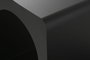 DKD Home Decor Mesita Auxiliar Metal Negro 60x30x60