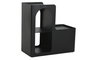 DKD Home Decor Mesita Auxiliar Metal Negro 60x30x60