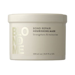 Schwarzkopf BLONDME BOND REPAIR Tratamiento Nutritivo Mascarilla Reparadora para Cabello Rubio 500 ml