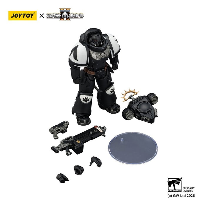 Joy Toy Warhammer 40,000 Black Templars Heavy Intercessor 12,7 cm