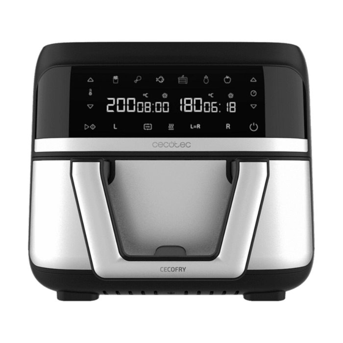 Cecotec Freidora de Aire Dual 9000 9L 2850W Negra con Tecnología PerfectCook