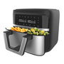 Cecotec Freidora de Aire Dual 9000 9L 2850W Negra con Tecnología PerfectCook