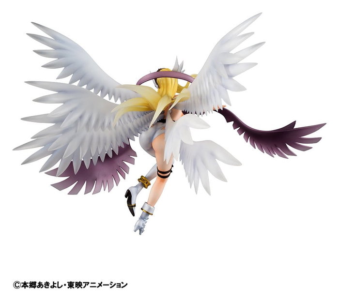 Megahouse Digimon Adventure Serie Precious G.E.M. Estatua PVC Angewomon & Hikari Yagami 22 cm