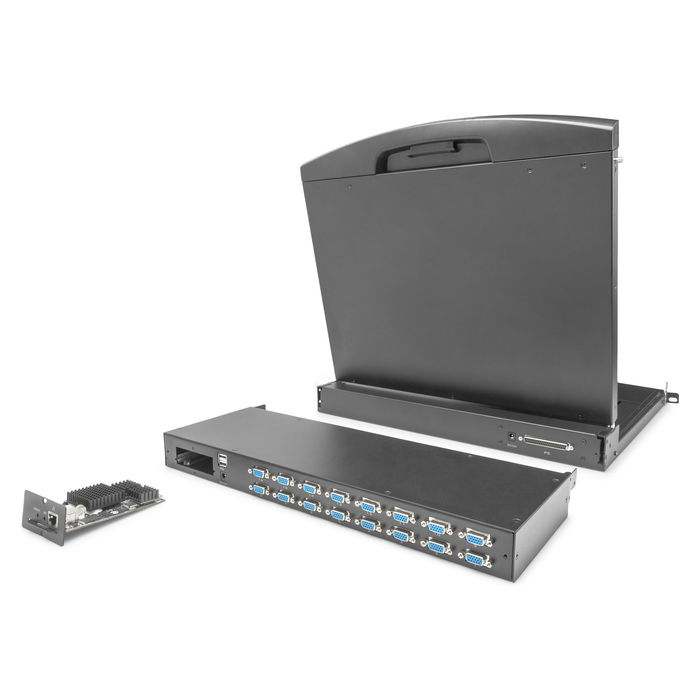 Digitus DA-70516 Módulo KVM 16 Puertos para Consola KVM Modularizada