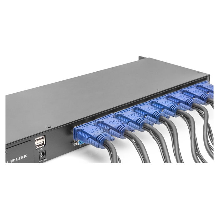 Digitus DA-70516 Módulo KVM 16 Puertos para Consola KVM Modularizada