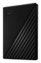 Western Digital My Passport 4 TB Disco Duro Externo Portátil USB 3.0, Cifrado AES 256 bits, Copia de Seguridad Automática, WD Backup, Color Negro