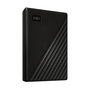 Western Digital My Passport 4 TB Disco Duro Externo Portátil USB 3.0, Cifrado AES 256 bits, Copia de Seguridad Automática, WD Backup, Color Negro
