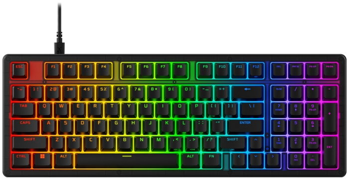 HyperX Alloy Origins 2 1800 Teclado Gaming Mecánico HyperX Red Negro HyperX Alloy Origins 2 1800 Teclado Gaming Mecánico HyperX Red Negro