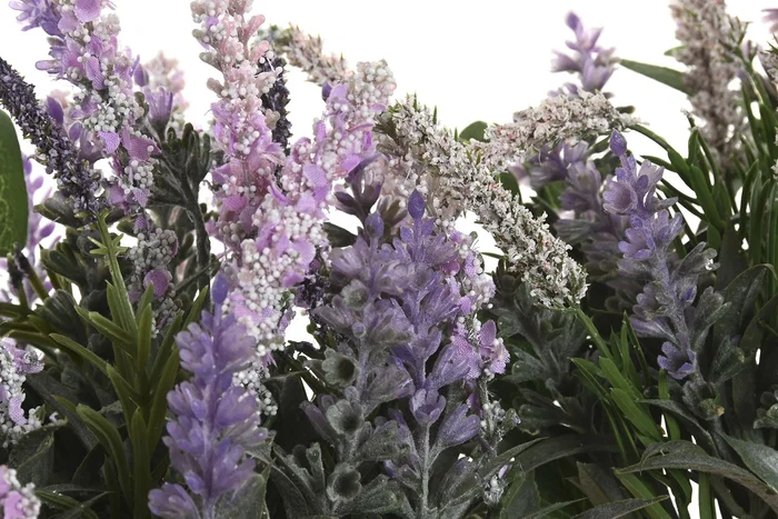 DKD Home Decor Maceta de Cerámica y PE Lavanda Surtida DKD Home Decor Maceta de Cerámica y PE Lavanda Surtida