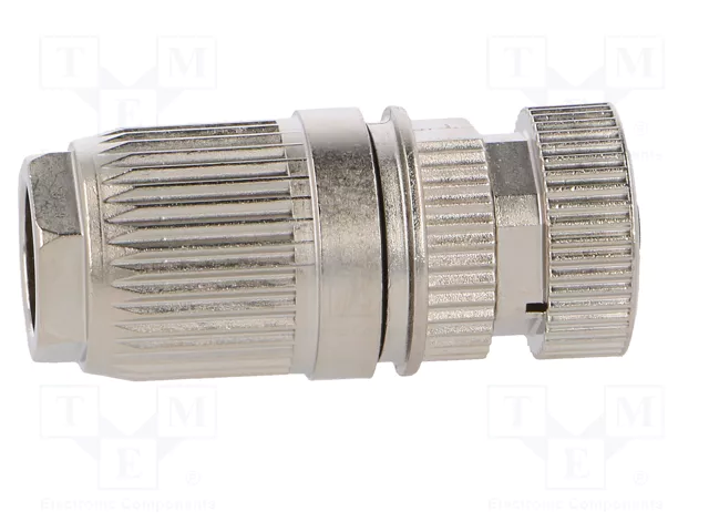 HARTING Conector M12 Hembra 5 Pines Recto L-coded IP67