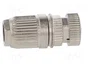 HARTING Conector M12 Hembra 5 Pines Recto L-coded IP67