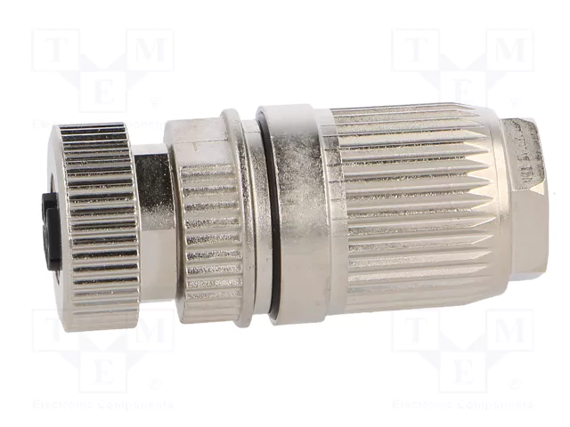 HARTING Conector M12 Hembra 5 Pines Recto L-coded IP67