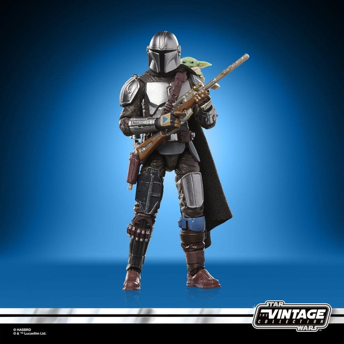Star Wars: The Mandalorian & Grogu Vintage Collection Figura The Mandalorian & Grogu 10 cm Star Wars: The Mandalorian & Grogu Vintage Collection Figura The Mandalorian & Grogu 10 cm