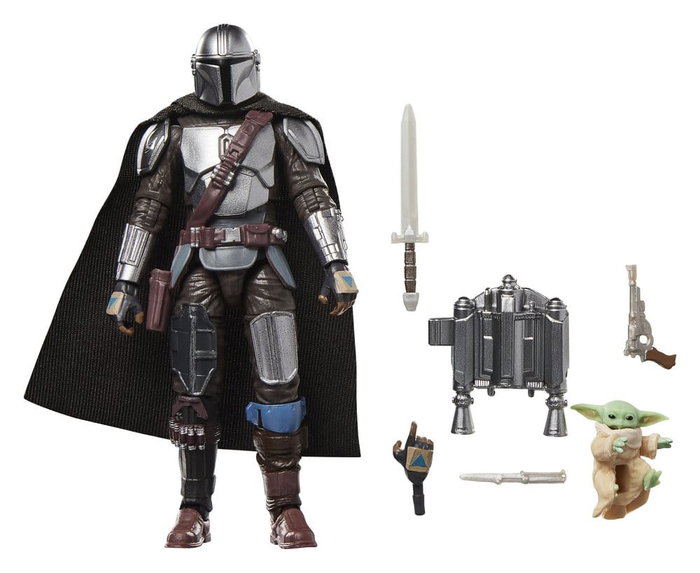 Star Wars: The Mandalorian & Grogu Vintage Collection Figura The Mandalorian & Grogu 10 cm Star Wars: The Mandalorian & Grogu Vintage Collection Figura The Mandalorian & Grogu 10 cm