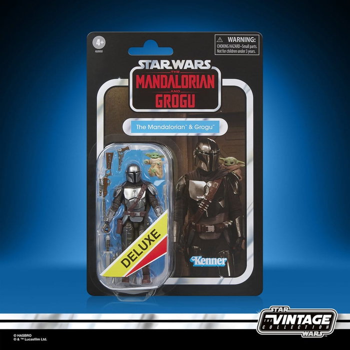 Star Wars: The Mandalorian & Grogu Vintage Collection Figura The Mandalorian & Grogu 10 cm Star Wars: The Mandalorian & Grogu Vintage Collection Figura The Mandalorian & Grogu 10 cm