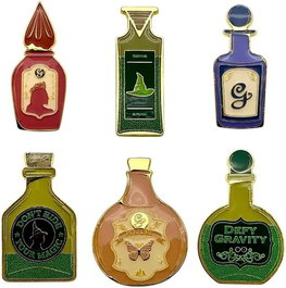 Wicked Chapas esmaltadas Blind Box Potion Bottles Expositor (18)