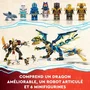 LEGO NINJAGO 71796 El dragón primario contra el robot Empers, Grand Toy