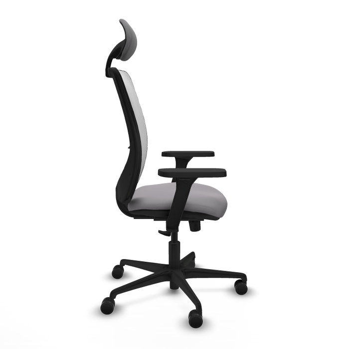 PIQUERAS Y CRESPO Silla de oficina Zulema Gris y Blanco PIQUERAS Y CRESPO Silla de oficina Zulema Gris y Blanco