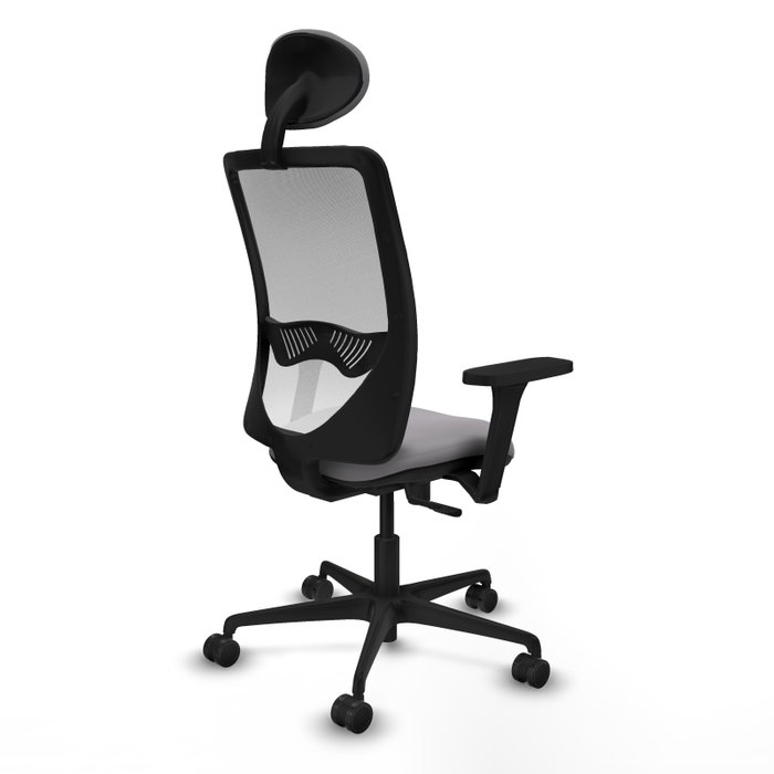 PIQUERAS Y CRESPO Silla de oficina Zulema Gris y Blanco PIQUERAS Y CRESPO Silla de oficina Zulema Gris y Blanco