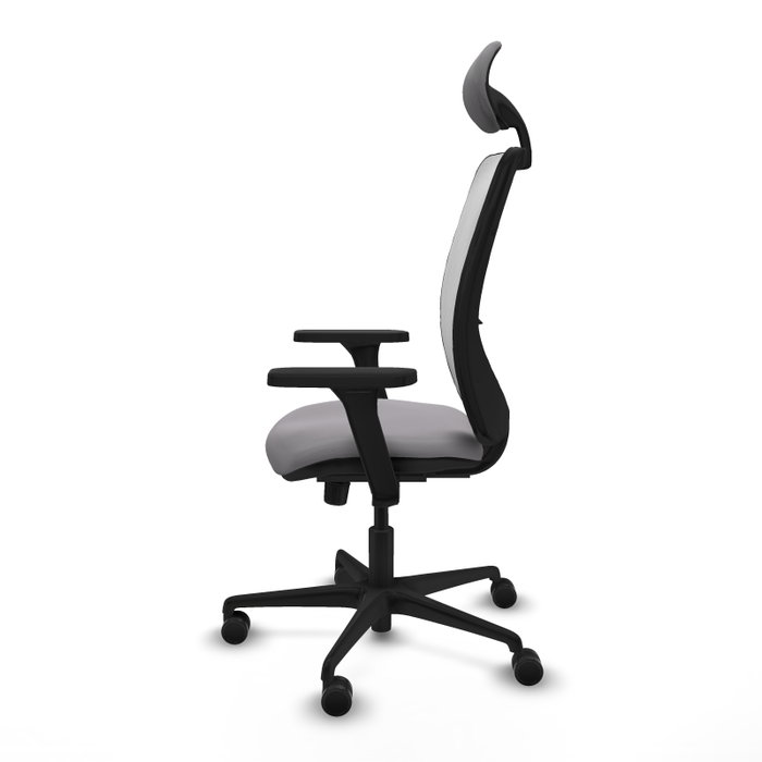 PIQUERAS Y CRESPO Silla de oficina Zulema Gris y Blanco PIQUERAS Y CRESPO Silla de oficina Zulema Gris y Blanco