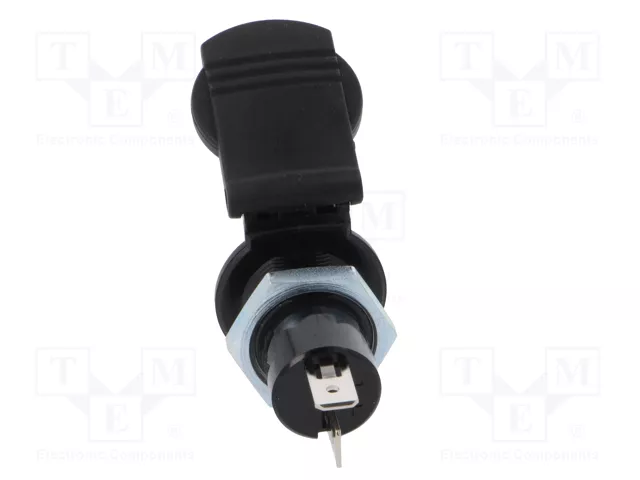 PRO CAR Tomacorriente de encendedor negro 12-24V DC 16A
