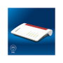 FRITZ!Box 7630 Router Wi-Fi 7 Blanco y Rojo