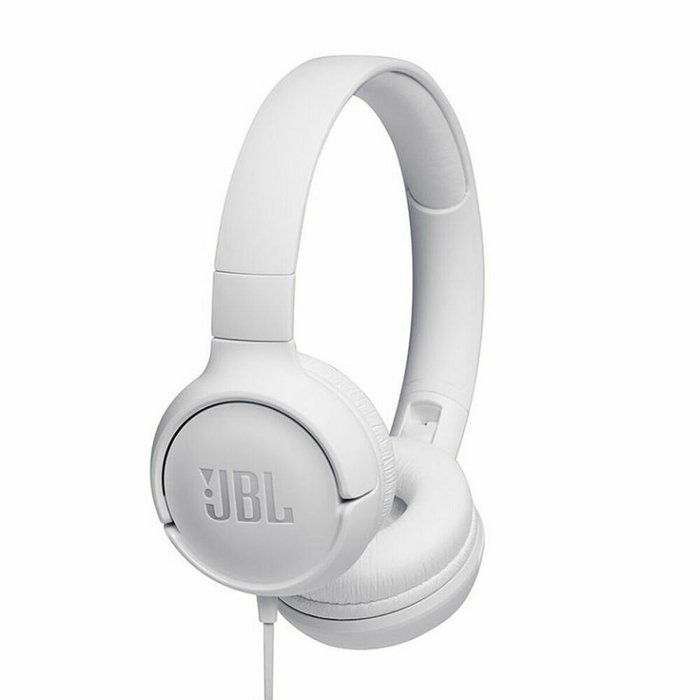 JBL Tune 500 Auriculares Alámbricos con Micrófono Blanco