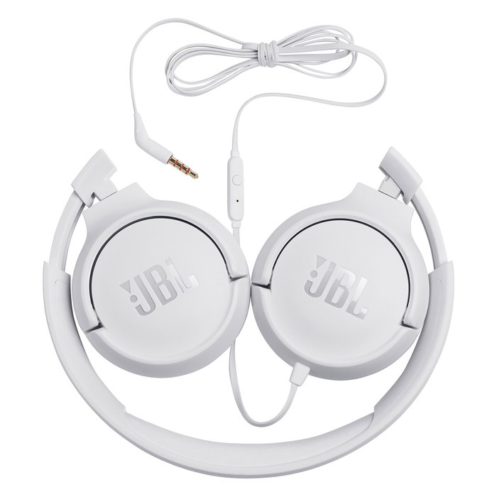 JBL Tune 500 Auriculares Alámbricos con Micrófono Blanco