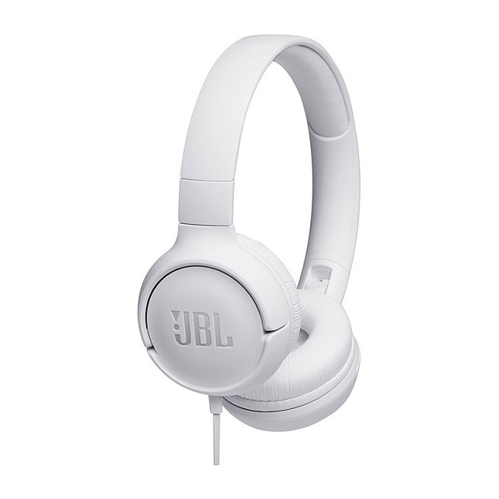 JBL Tune 500 Auriculares Alámbricos con Micrófono Blanco